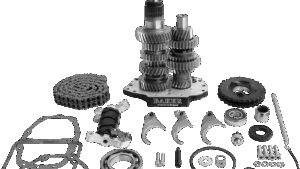 BAKER DRIVETRAIN Direct Drive Gear Set - 6-Speed - Black