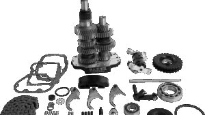 BAKER DRIVETRAIN Direct Drive Gear Set - 6-Speed - Black
