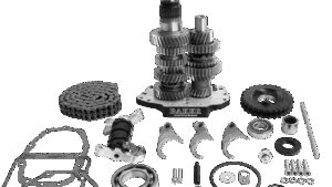 BAKER DRIVETRAIN Direct Drive Gear Set - 6-Speed - Black