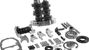 BAKER DRIVETRAIN 6-Speed Gear Set - Polished