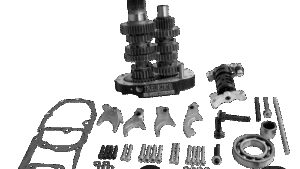 BAKER DRIVETRAIN 6-Speed Gear Set - Black