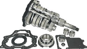 JIMS Fat 6 Super Gear Kit - Black - Twin Cam