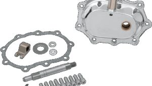 DRAG SPECIALTIES Chrome Kick Start Cover