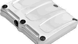 PERFORMANCE MACHINE (PM) Transmission Cover - Chrome - Scallop