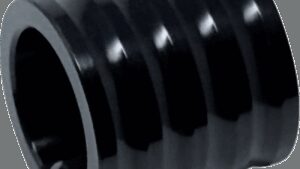 NAMZ Neutral Switch Cover - Horizontal Milled - Black - Big Twin