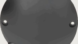 DRAG SPECIALTIES Derby Cover - Satin Black - 4 Hole - '94-'03 Sportster