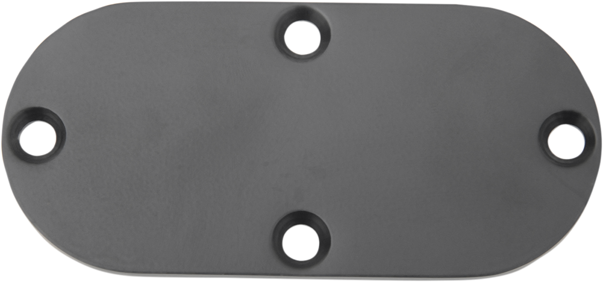 DRAG SPECIALTIES Inspection Cover - Matte Black