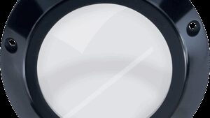 BARNETT Derby Cover - Black/Clear - '99-'06 Big Twin