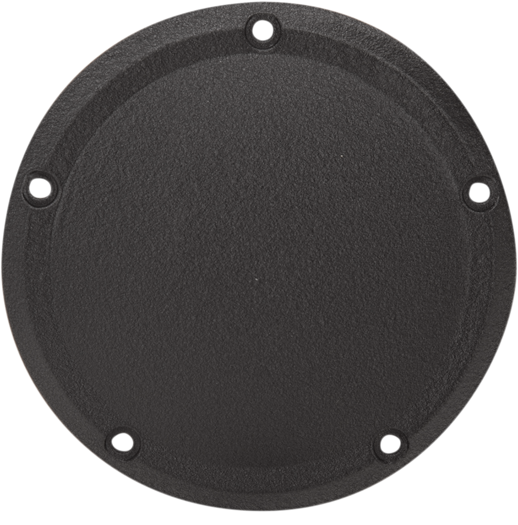 JOKER MACHINE Derby Cover - Black/Silver - Finned - '04-'22 XL - Image 2