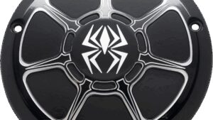 REKLUSE Derby Cover - Gloss Black - Sportster