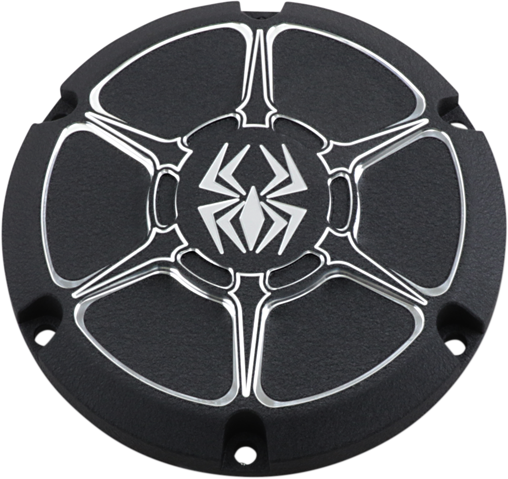 REKLUSE Derby Cover - Wrinkle Black - Sportster