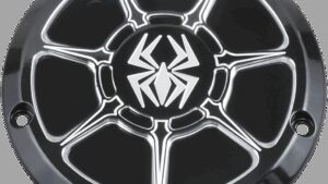 REKLUSE Derby Cover - Gloss Black - Big Twin