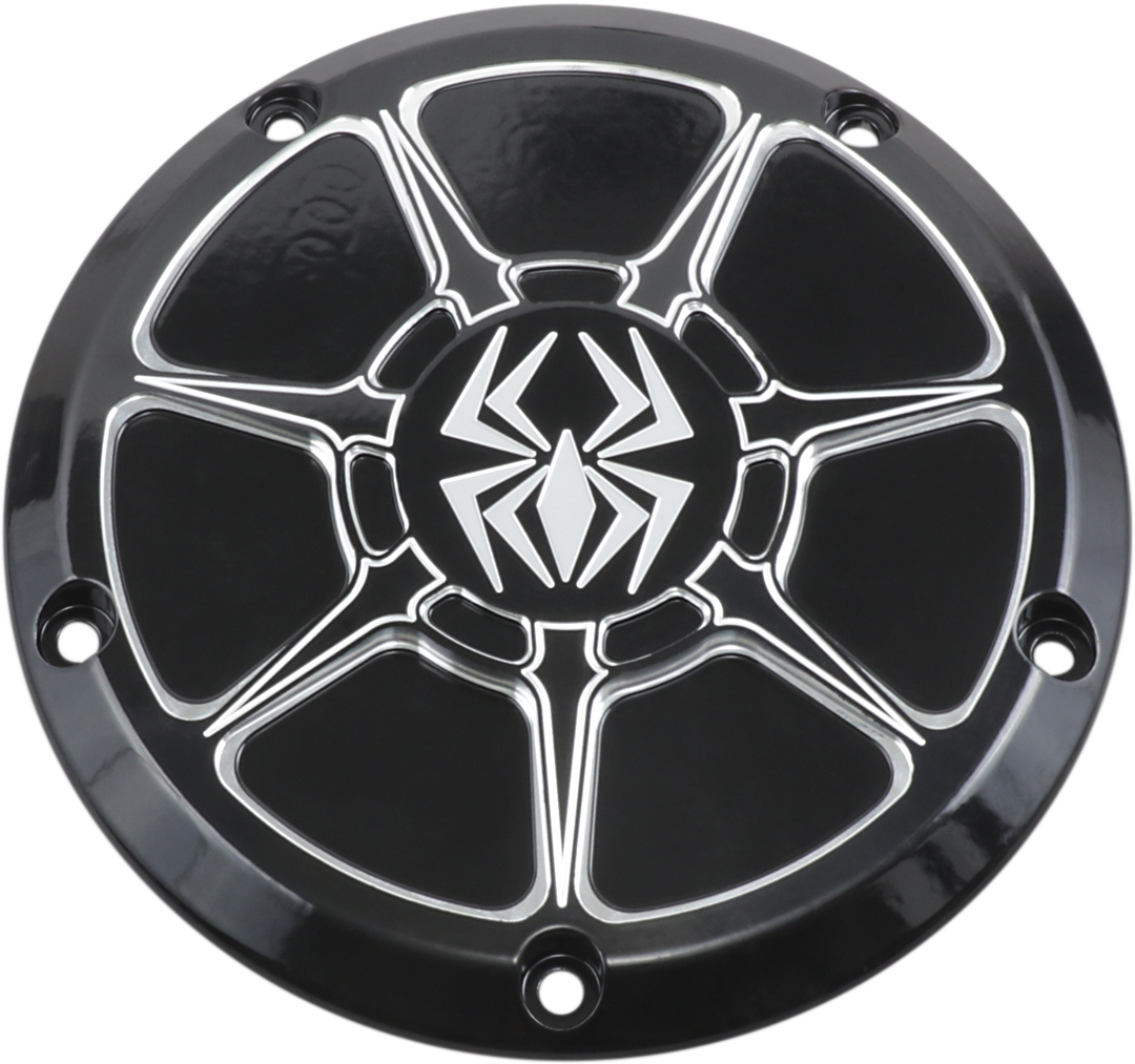 REKLUSE Derby Cover - Gloss Black - Touring/Trike