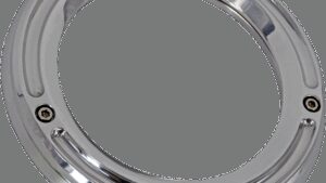 TRASK Assault Derby Cover - Chrome - Touring/Trike