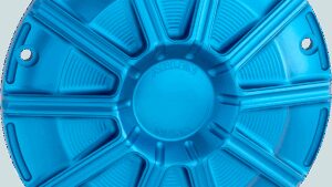 ARLEN NESS 10-Gauge Derby Cover - Blue - Touring/Trike