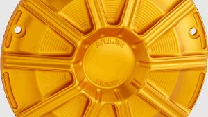 ARLEN NESS 10-Gauge Derby Cover - Gold - Touring/Trike