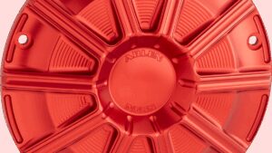 ARLEN NESS 10-Gauge Derby Cover - Red - Touring/Trike