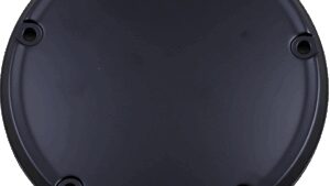 DRAG SPECIALTIES Derby Cover - Matte Black - 5 Hole - '18-'25 Softail