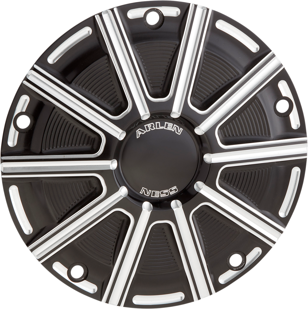 ARLEN NESS 10-Gauge Derby Cover - Black - Touring/Trike