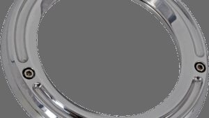 TRASK Assault Derby Cover - Chrome - Softail