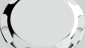 LA CHOPPERS Derby Cover - County Line - Chrome - '15-'20 Touring