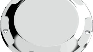 LA CHOPPERS Derby Cover - County Line - Chrome - '99-'18 Harley-Davidson