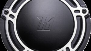 KODLIN USA NXL Derby Cover - Black - M8 Touring