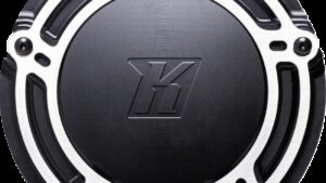 KODLIN USA NXL Derby Cover - Black - M8 Softail