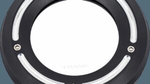 TRASK Assault Derby Cover - Reverse Cut - Softail