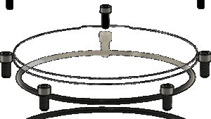 TRASK Assault Derby Cover Repair Kit - Big Twin