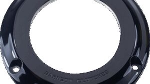 BARNETT Derby Cover - Clear Black - Big Twin