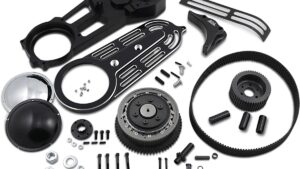 BELT DRIVES LTD. 2" Drive Belt - Black - Softail