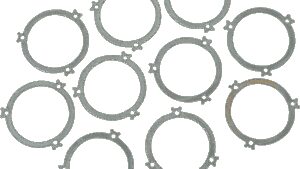 EASTERN MOTORCYCLE PARTS Lock Tabs - Clutch Ramp