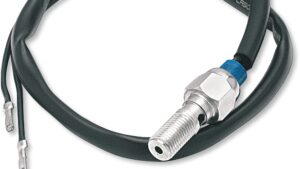 K&S TECHNOLOGIES Hydraulic Brake Light Switch - 3/8" - Chrome