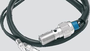 K&S TECHNOLOGIES Hydraulic Brake Light Switch - 7/16" - Chrome