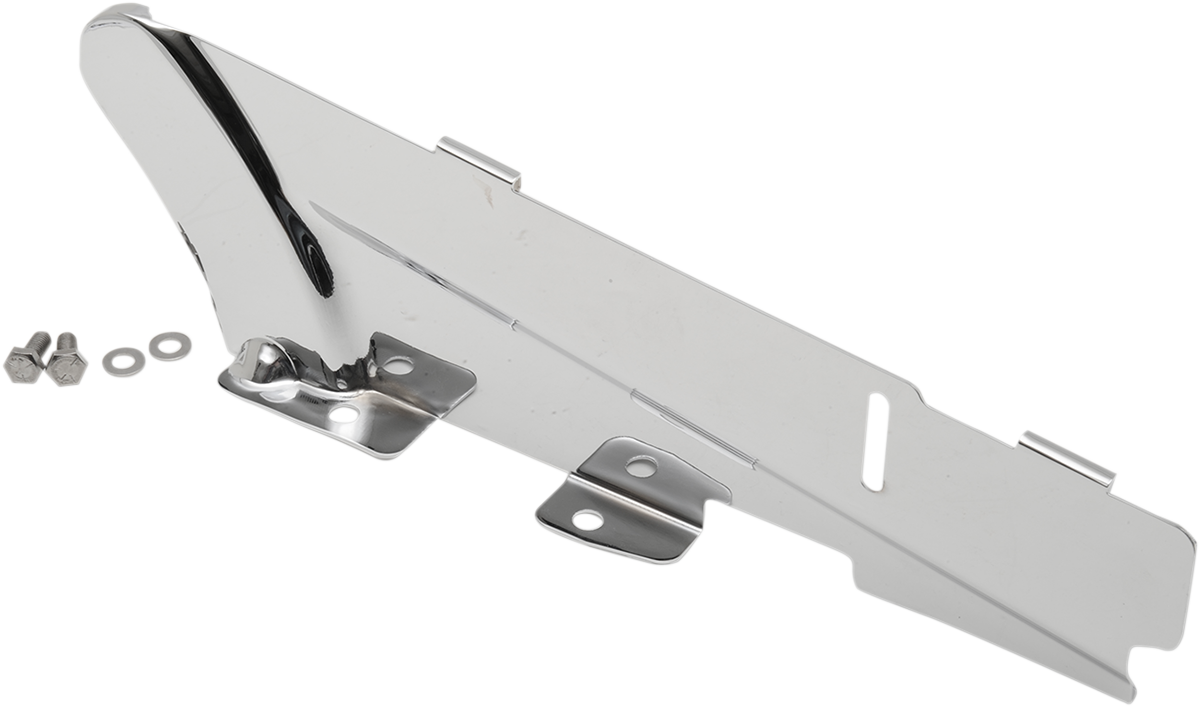 DRAG SPECIALTIES Lower Belt Guard - '07-'17 FXD/FXDWG/FLD - Chrome