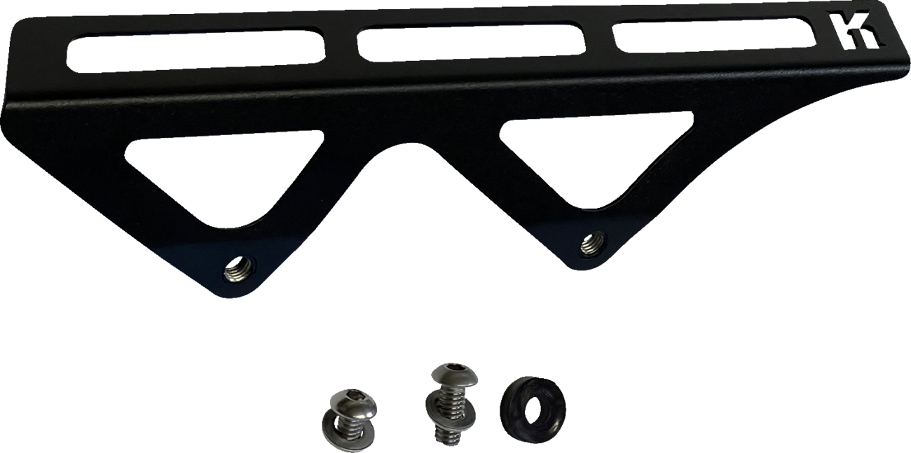 KODLIN USA Upper Belt Guard - Black - Softail