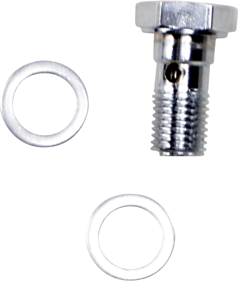 DRAG SPECIALTIES Banjo Bolt - 3/8"-24 x 3/4" Minus Head