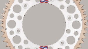 RENTHAL Twinring™ Rear Sprocket - 48 Tooth - Silver - Honda