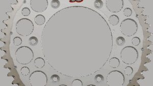 RENTHAL Twinring™ Rear Sprocket - 52 Tooth - Silver - Honda