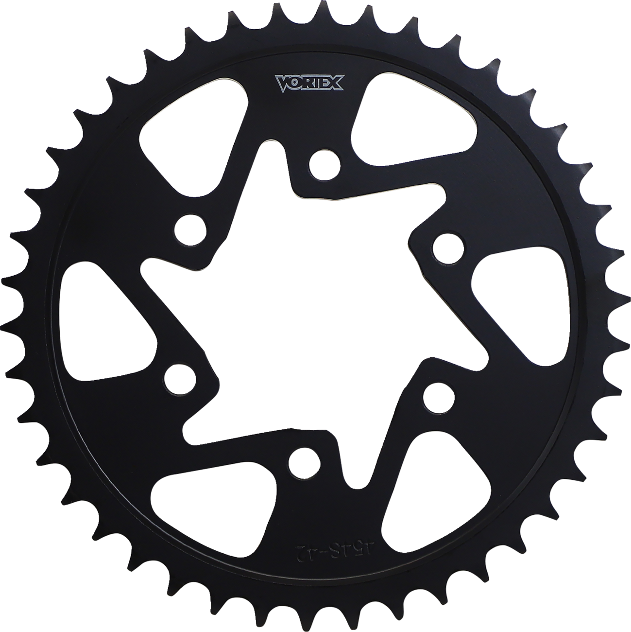 DRAG SPECIALTIES Rear Sprocket - Chrome - Flat - 46 Tooth - Image 2