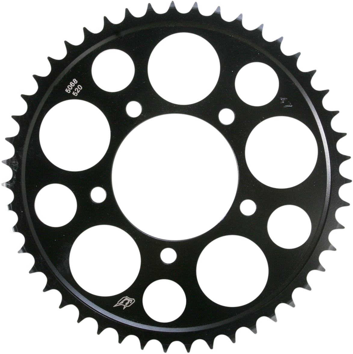 DRAG SPECIALTIES Rear Sprocket - Chrome - Flat - 51 Tooth - Image 2