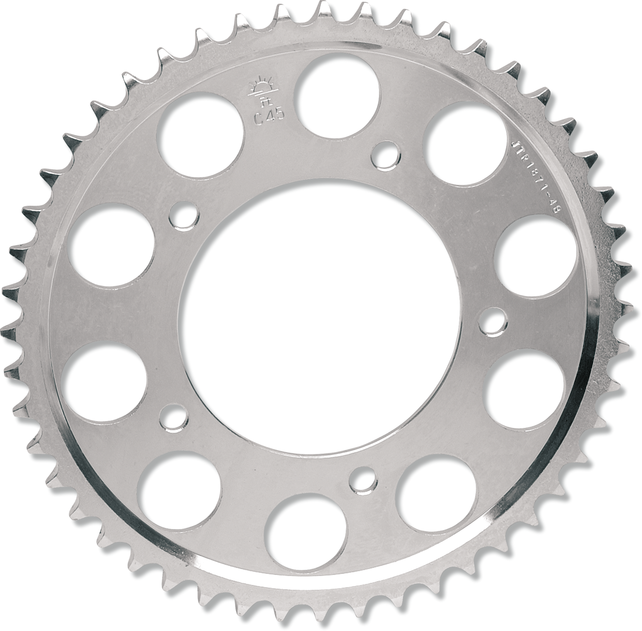 RENTHAL Twinring™ Rear Sprocket - 51 Tooth - Black - Honda - Image 2