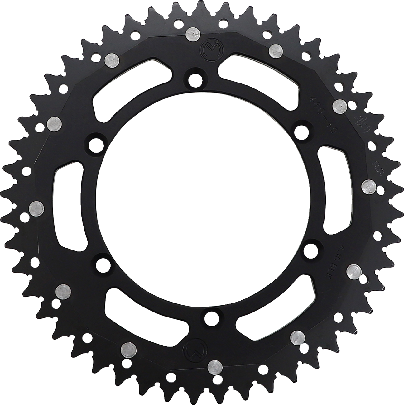 MOOSE OFFROAD Dual Sprocket - 49 Tooth - Black - Kawasaki/Suzuki