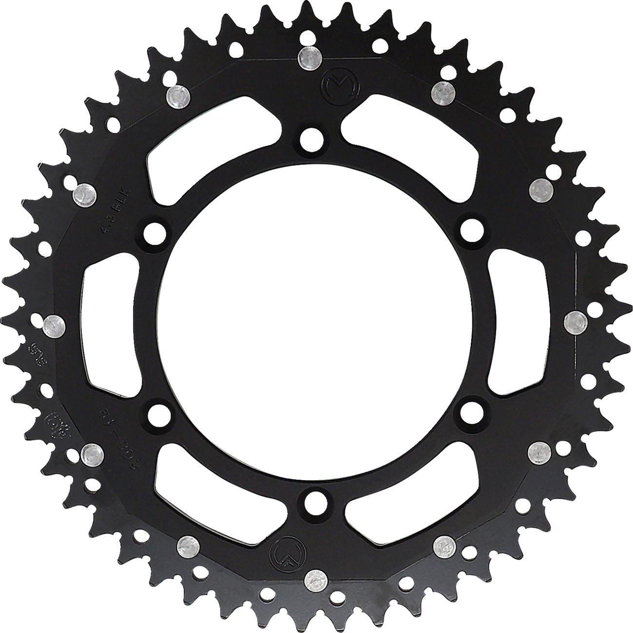 MOOSE OFFROAD Dual Sprocket - 49 Tooth - Black - Kawasaki/Suzuki