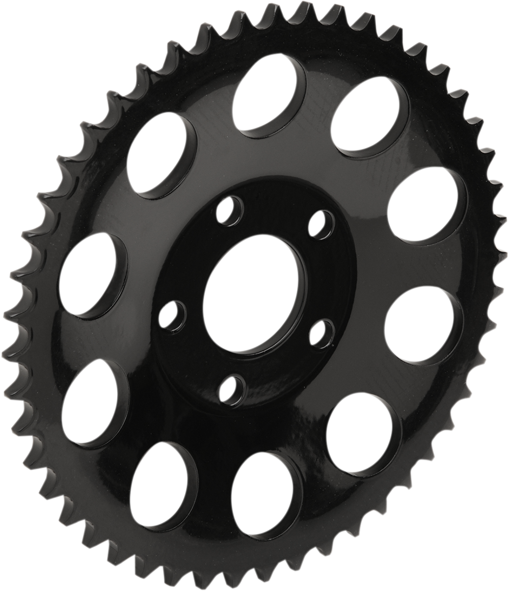 DRAG SPECIALTIES Rear Sprocket - Black - Dished - 48 Tooth