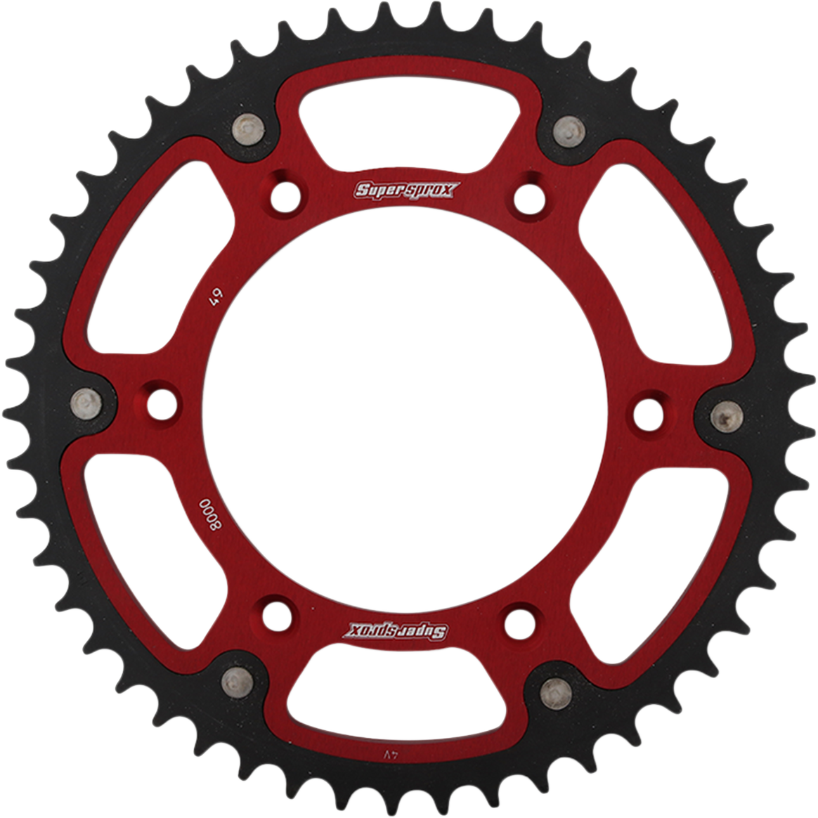 SUPERSPROX Stealth Rear Sprocket - 49 Tooth - Red - Beta