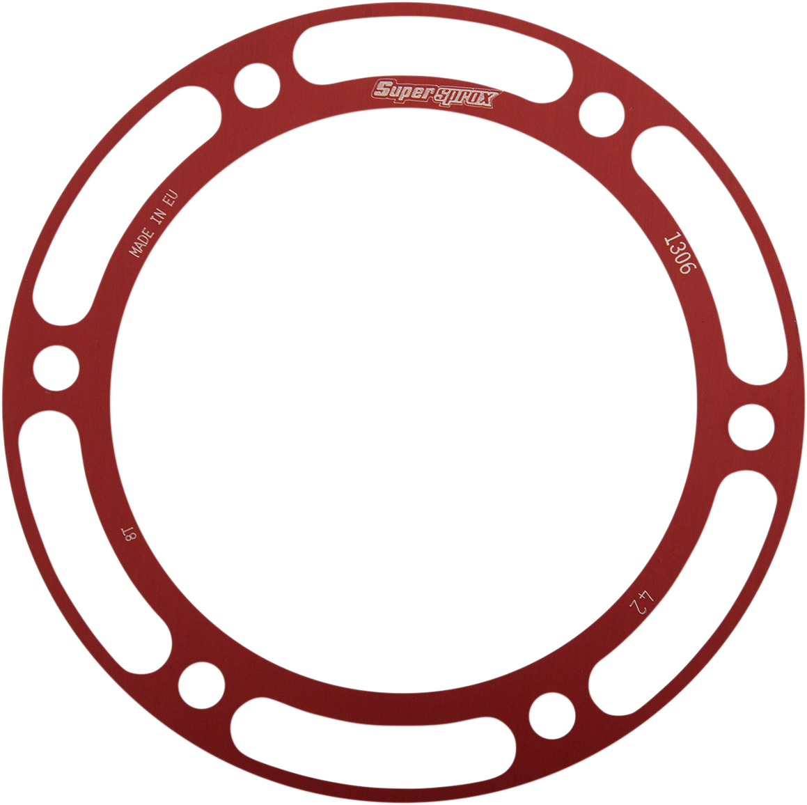 SUPERSPROX Edge Rear Sprocket Insert - Red - 42 Tooth