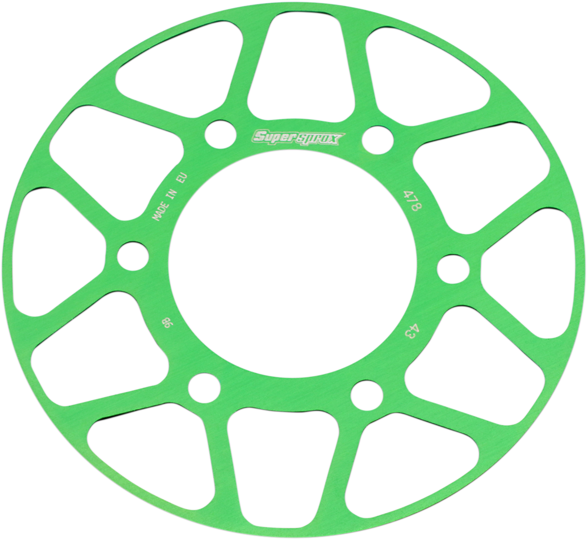 SUPERSPROX Edge Rear Sprocket Insert - Green - 43 Tooth
