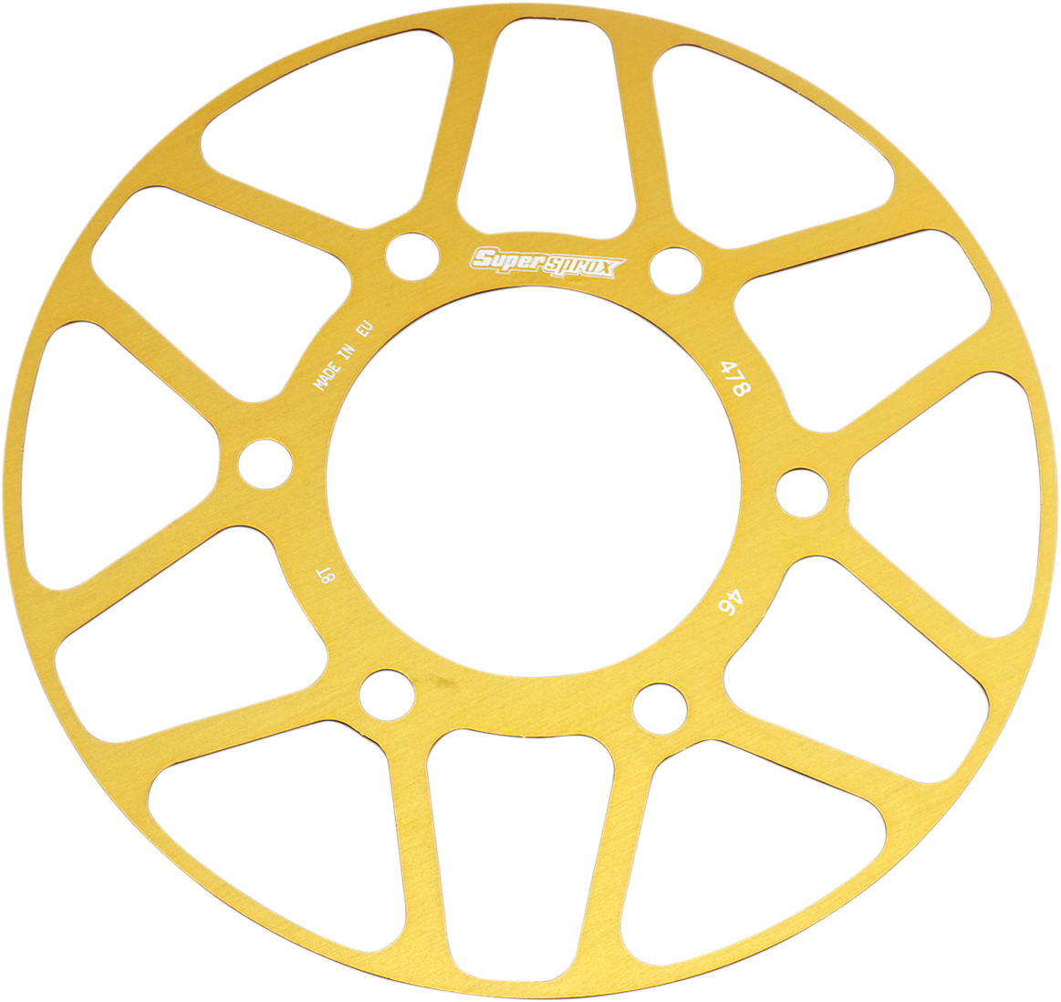 SUPERSPROX Edge Rear Sprocket Insert - Gold - 46 Tooth